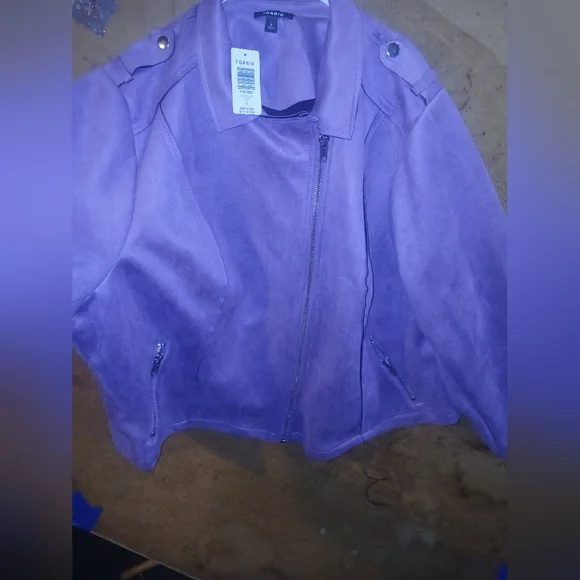 Suede Moto Jacket - Picture 8 of 10